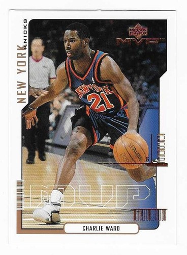 2000 Upper Deck MVP Charlie Ward #116 card