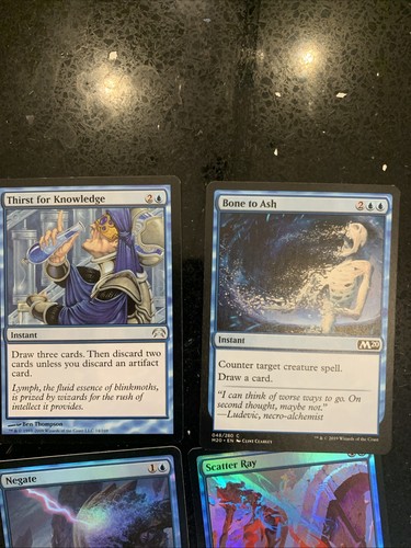 Mtg Small Blue Bundle - Foil Islands LCI - Opt, Annul, Unsummon - Picture 10 of 10