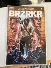 BRZRKR #1 Cover B Brooks Boom! Studios 2021 Keanu Reeves