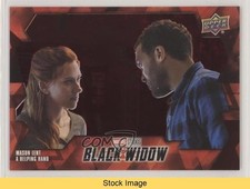 2021 Upper Deck Marvel Black Widow Natasha Romanoff SP and Mason #21 READ gz3