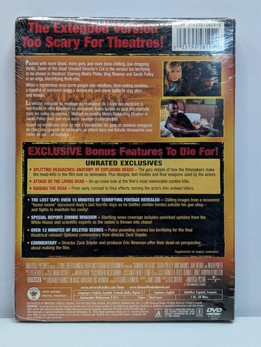 Dawn of the Dead (DVD, 2004) Unrated Director’s Cut – Widescreen - Bild 2 von 2