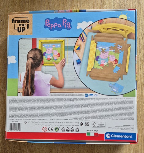 PUZZLE Y MARCO PEPPA PIG DE CLEMENTONI - 60 PIEZAS - Imagen 2 de 3