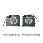 New CPU GPU FAN for GIGABYTE RC56 G5 G6 KF KF5 MF fan laptop NB800805HHT4B01F22