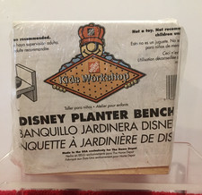 Home Depot Kids Workshop Kits Planter Bench New Sealed