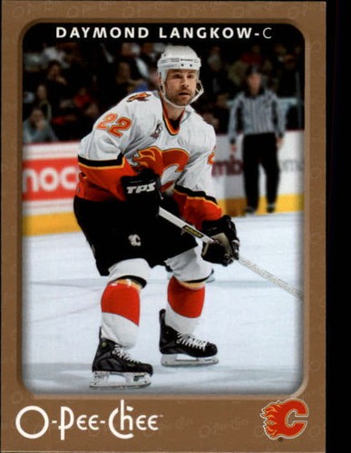 Daymond Langkow #78 2006 O Pee Chee card