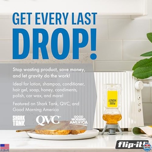 Bottle Emptying Kit 6 Pack - Fits Most Plastic Bottles - No Waste - Pastel - Picture 3 of 6