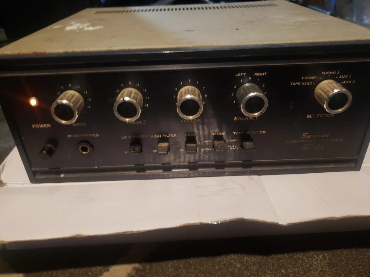 Sansui Amplifier Au In Vintage Stereo Receivers for sale | eBay