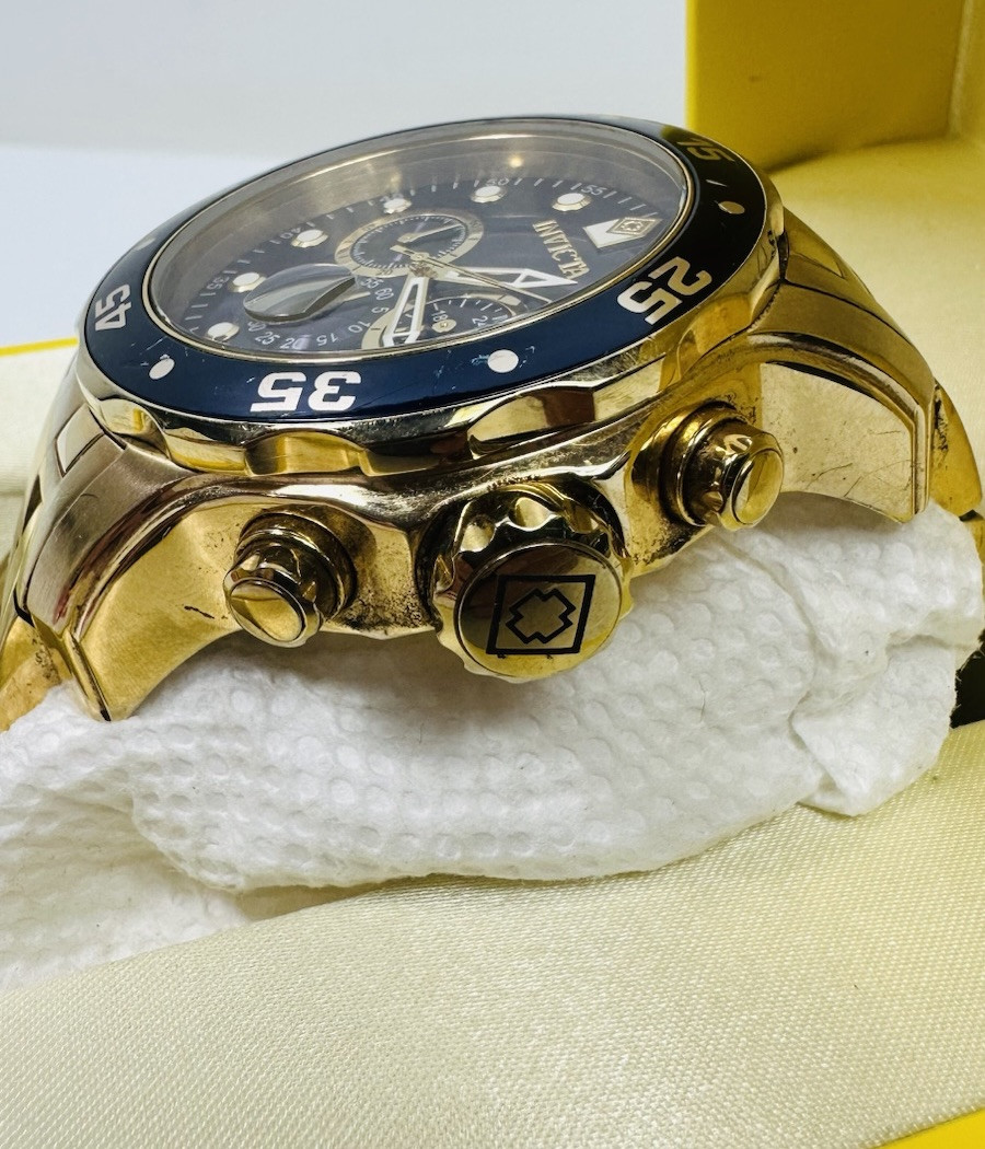Invicta Pro Diver Scuba Chrono SS Watch 0073
