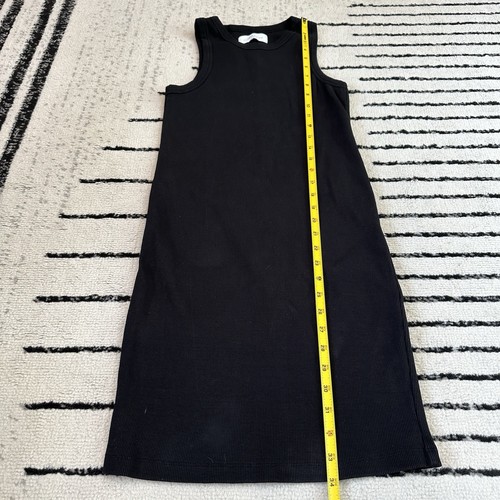 SOLD OUT NYC Women’s Size Small Not So Basic Ribbed Tank Dress Black - Picture 4 of 7