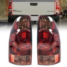 For Toyota Tacoma 05-15 Pair LR Tail Light Brake Running Lamp Assembly Red Lens