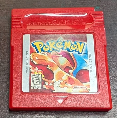 Authentic Nintendo Game Boy, Pokémon: Red Version, Cartridge *ONLY*