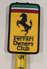Ferrari Owners Club Italian Auto F1 Patch, Iron On/Sew On — photo 3
