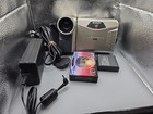 Sharp Viewcam Vl-Ah30 Camcorder 8mm Video Camera Hi8 & Video8 Battery & Power C
