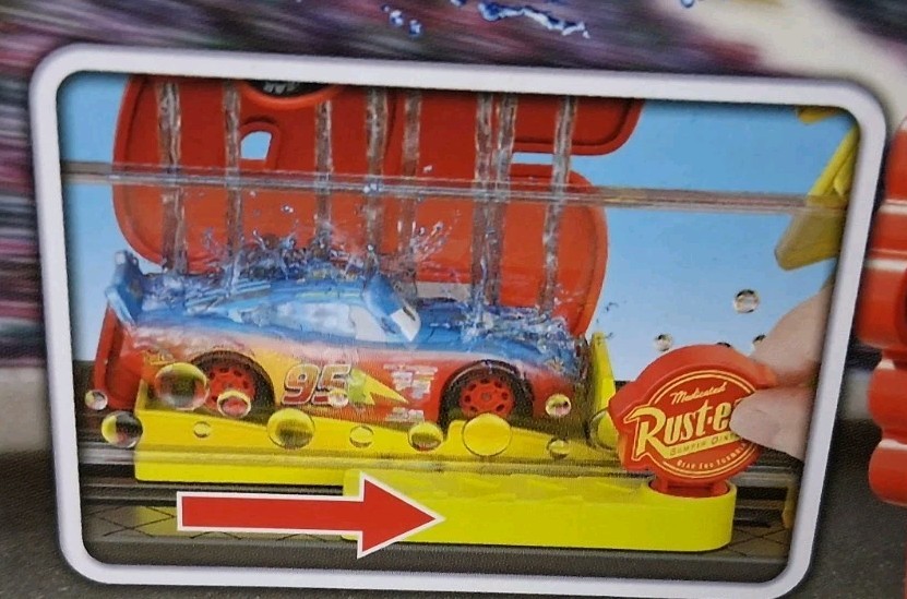 Mattel - Disney Pixar Cars Color Changers Race Ready Car Wash