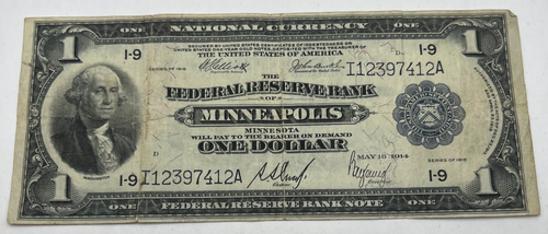 1918 1 $ Federal Reserve Bank of Minneapolis, MN Fr. 736