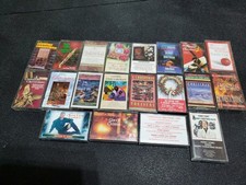 20 Christmas Music Cassettes: Classics, Perry Como, Gaithers, Natalie Cole,...