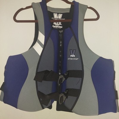 Stearns V-Flex Flotation Type III PFD Water Ski Vest Life Jacket Adult XX LARGE