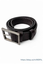 Prada Men’s Belt Brown Leather 90/36, Model 2C 2683, Made in Italy