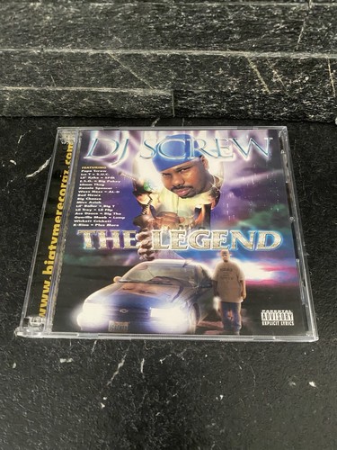 DJ SCREW - THE LEGEND (2 Discs, 2001) Pimp C Bun B Lil Keke Ace Deuce Z-Ro ESG