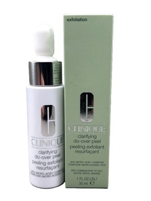 Clinique Clarifying Do-Over Peel Exfoliation 1.0 fl. oz. Skin Type 2+3+4 NIB