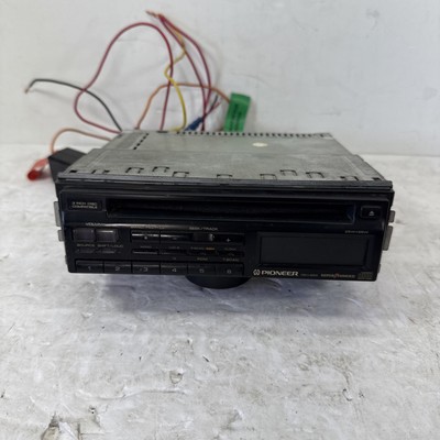 Old School 1990's Pioneer DEH-760 CD Radio Car Stereo RARE!! (Flaw