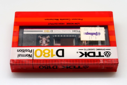 TDK D 180 Ultra Long Play Type I Blank Audio Cassette - Japan 1982 - Picture 5 of 11