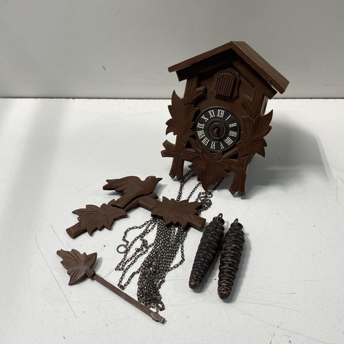 German Carved Coo Coo Clock