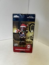 5ft Tall LED Gingerbread Man