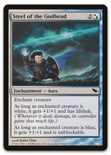 Steel of the Godhead #150 (LP) Shadowmoor SHM Magic MTG