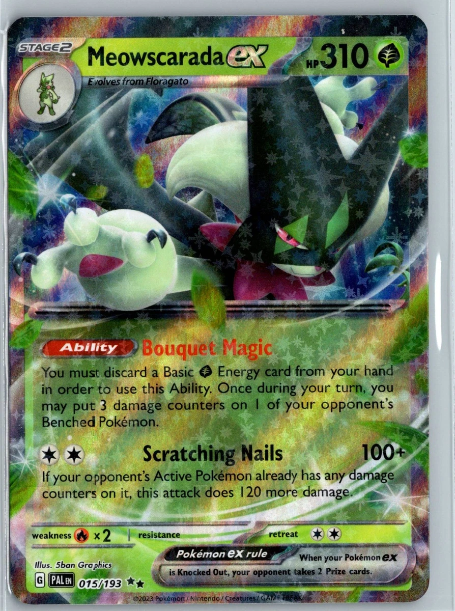 Meowscarada Ex Pokémon TCG Cards for sale | eBay