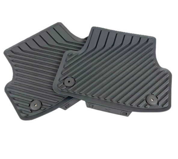 Juego alfombrillas goma delanteras y traseras originales Audi A3/S3 2013-2020 nuevas Foto 2 de 4
