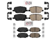 Front & Rear Disc Brake Pads Fits Alfa Romeo Tonale 2024-2025 W/Single Piston