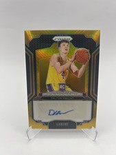 2024-25 Prizm #RPE-DKN Dalton Knecht Rookie Penmanship Prizm Gold #/10 READ DESC