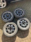 4 x 15 Peugeot 205 19 GTI Goodwood Style Alloy Wheels  Tyres