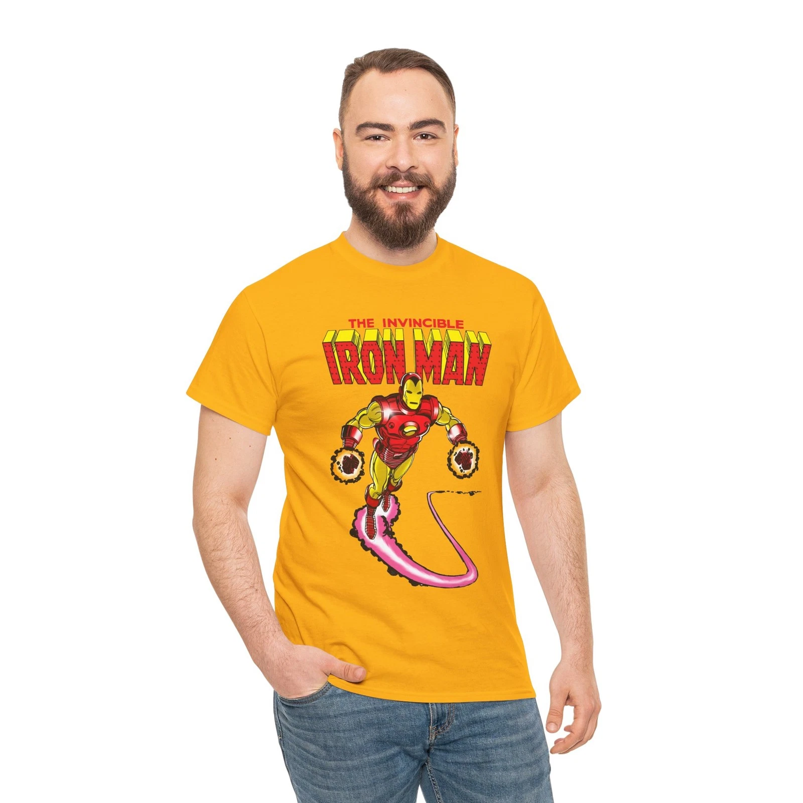 Iron Man T-Shirt - George Perez Art - Tony Stark - Marvel Comics - MCU