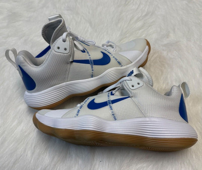 Nike React HyperSet White Blue Men's Size 9.5 Shoes CI2955-140
