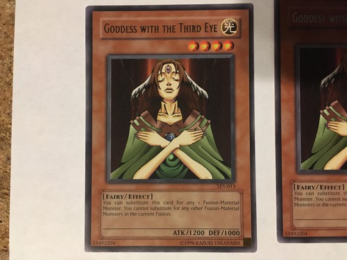 TP1-013 / 1X GODDESS WITH THE THIRD EYE / RARE / VLP/NM / WRONGWAY052 - Picture 2 of 7