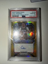 🔥PSA 10! 2020-21 Prizm "COLE ANTHONY" ROOKIE SIGNATURES AUTO Gold /10