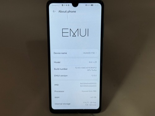 Huawei P30 (ELE-L29) 128GB Mobile SmartPhone - USED - For Parts - Read Desc - Picture 8 of 8