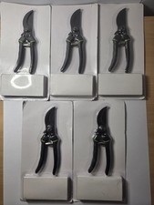 5 Set Of Heavy Duty Pruning Shears For Gardening - New 8 Inch
