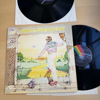Elton John Goodbye Yellow Brick Road 1973 US Press Complete W/Sleeves!