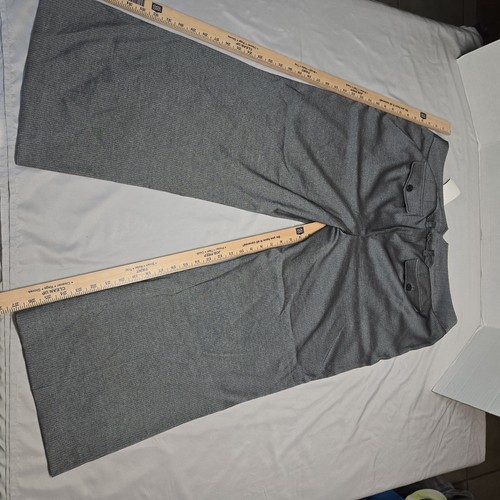 Lane Bryant Damen Anzughose grau Fischgrät Gr. 4 Petite Career Hose CB62E - Bild 4 von 5