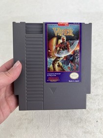 Code Name Viper Nintendo NES Vintage Game Cartridge With Manual & Plastic Case