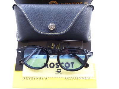 MOSCOT LEMTOSH 46 Frame Back Lens Blue Sunglasses W/Case | eBay MOSCOT LEMTOSH 46 Frame Back Lens Blue Sunglasses W/Case | eBay