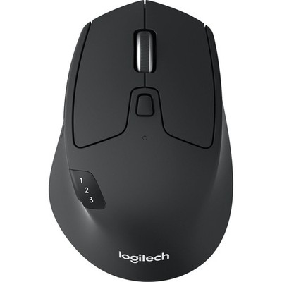 Logitech M720 Triathlon Multi-Device Wireless Optical Mouse, Black *NEW*
