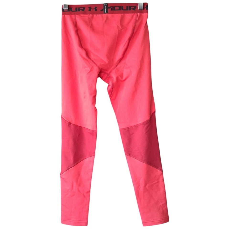 UNDER ARMOUR Coldgear Leggings Fútbol Béisbol Juvenil M YMD Rojo Nuevo con Etiquetas Foto 2 de 4