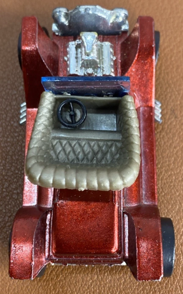 Hot Wheels Vintage Redline Rose Magenta Hot Heap 1968 ALTA CALIDAD CASI COMO NUEVO Foto 4 de 4