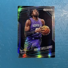 2024-25 Panini Prizm Black #129 Mark Williams Silver hyper refractor