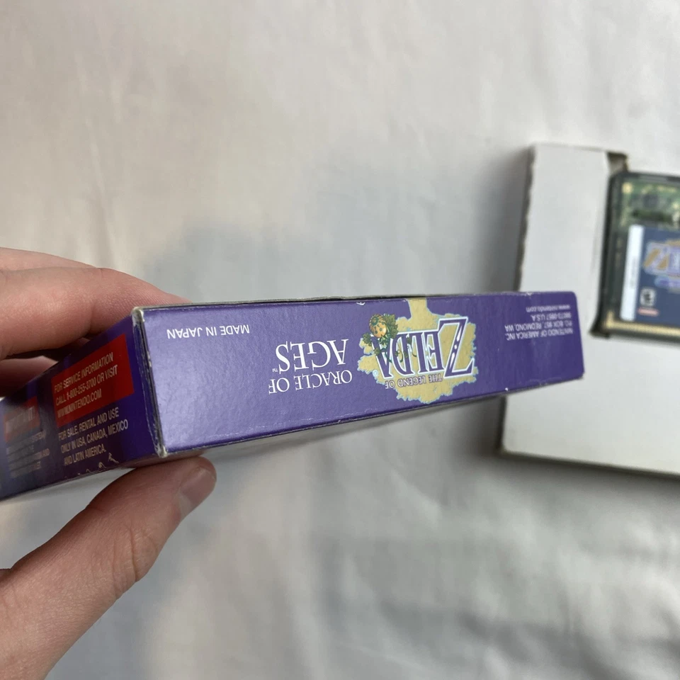 Legend of Zelda Oracle of Ages (Nintendo Game Boy Color, 2001) Originalverpackt - Bild 4 von 4