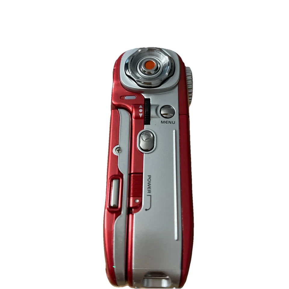 Videocámara digital DXG 565v 5,1 megapíxeles con zoom digital 4X roja probada funciona Foto 2 de 4